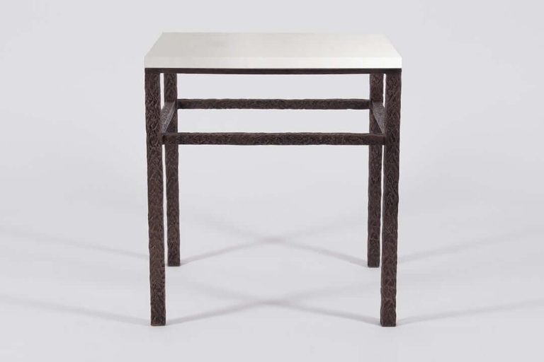 T11B Hammered Side Table