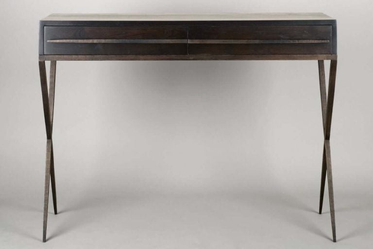 T58B Criss Cross Console Table with drawers