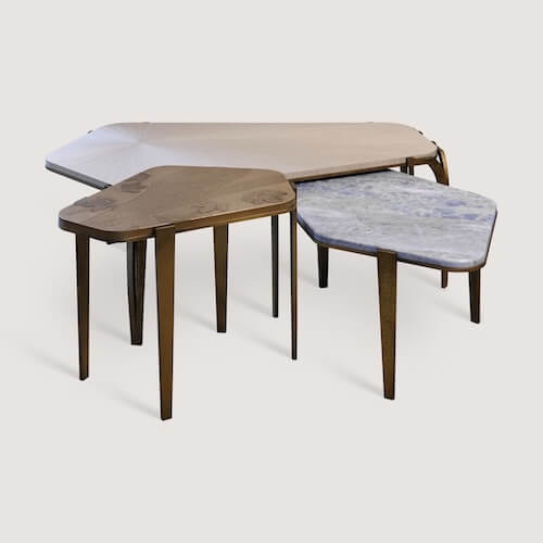 howes landino x adam williams embrace nesting coffee tables