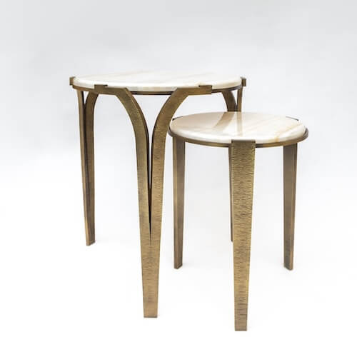 howes landino x adam williams embrace nesting side tables