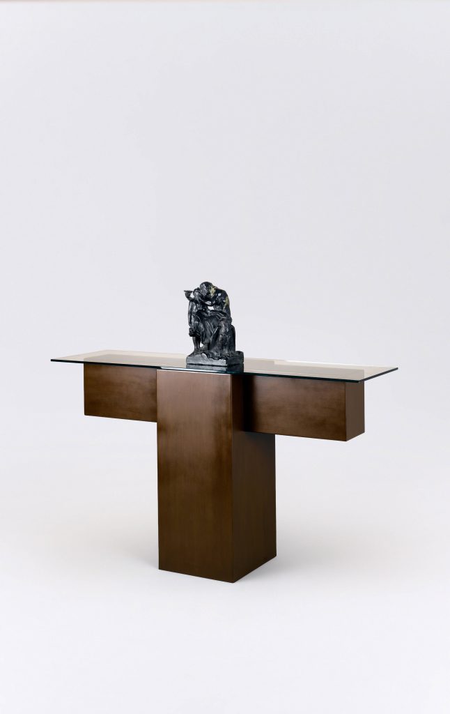 Bronze Abstract Console
