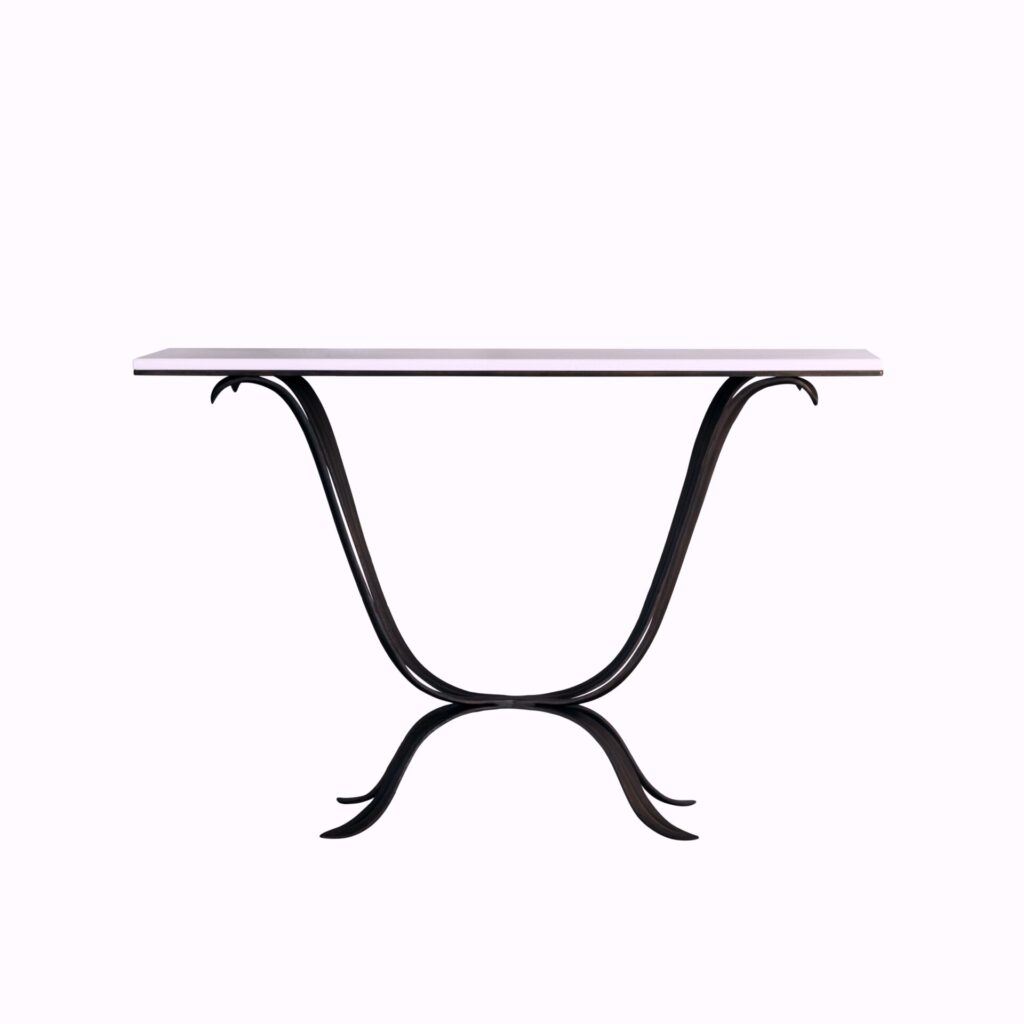 Harewood Flamed Bronze Console Table