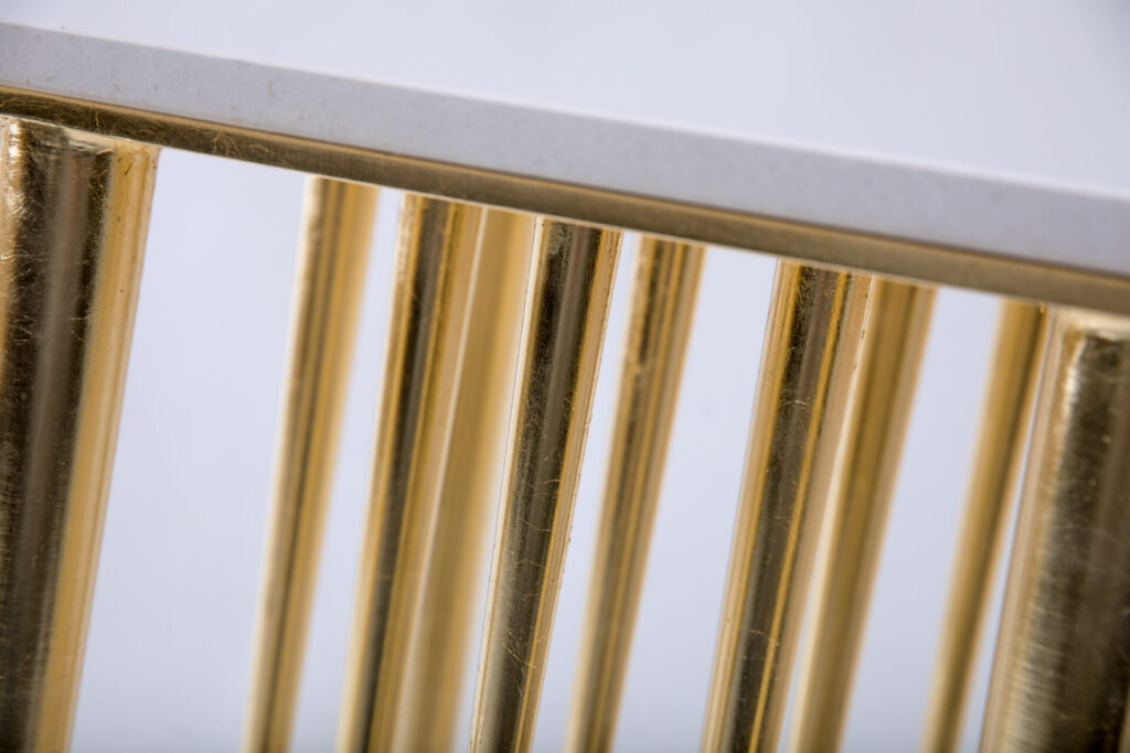 Icicle Console Table Gold