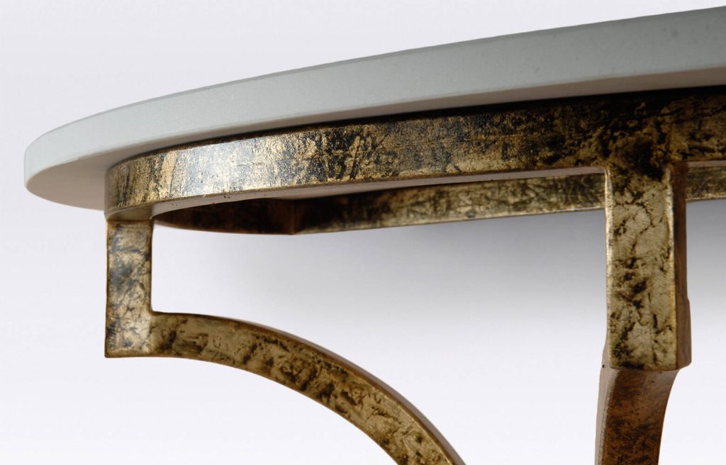 Manhattan Demi Lune (no back legs) Console