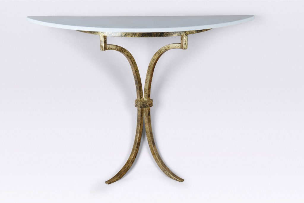 Manhattan Demi Lune (no back legs) Console