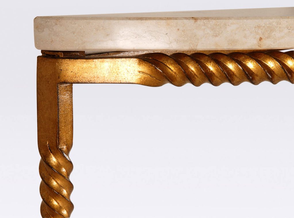 Narwhal Demi Lune Console