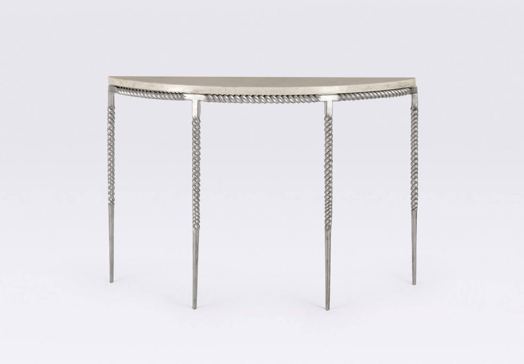 Narwhal Demi Lune Console