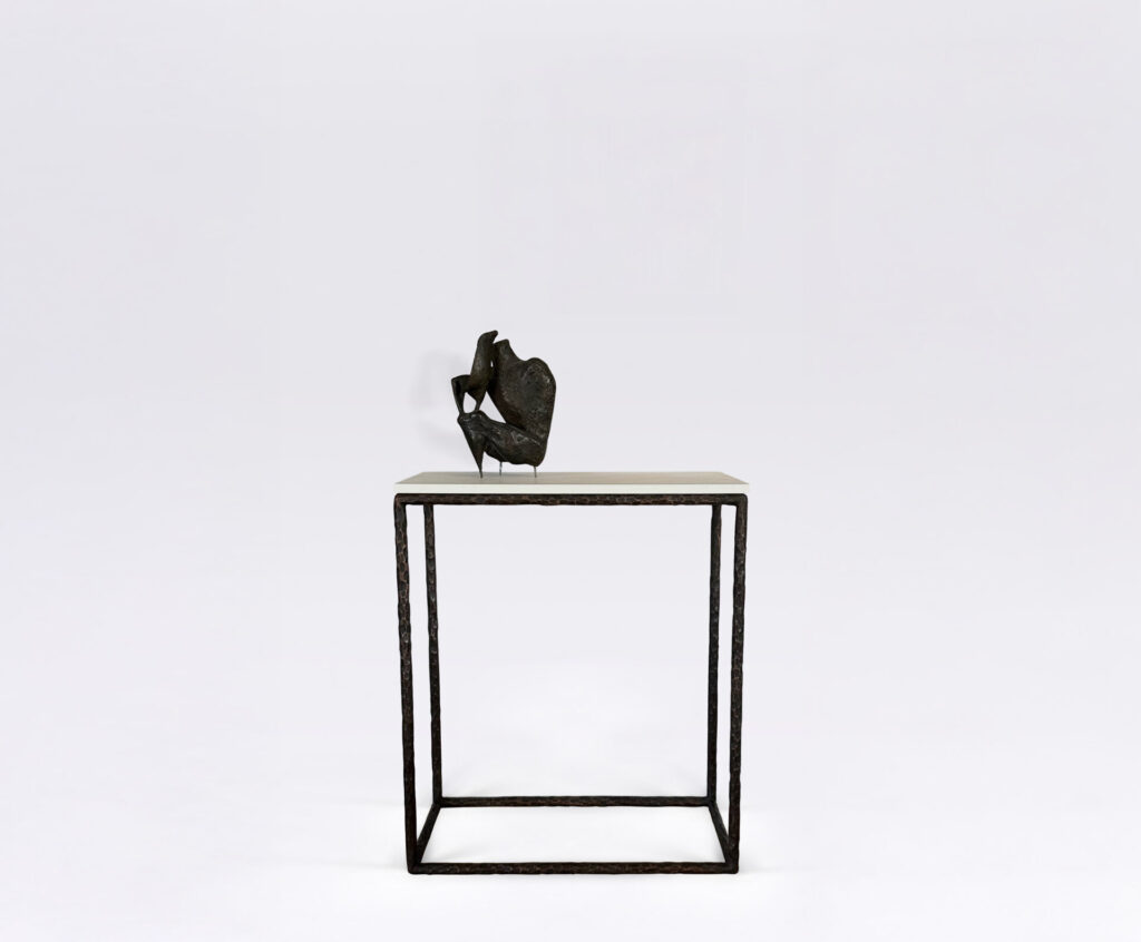 Rectangular Hammered Console