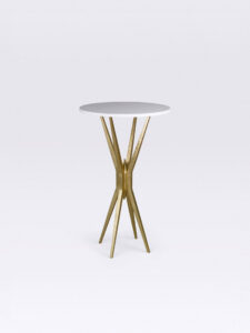 Zeppelin Side Table Gold