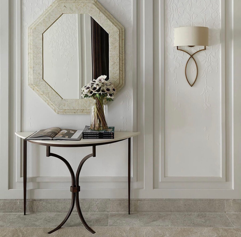 Celine Manhattan Demi Lune Console table