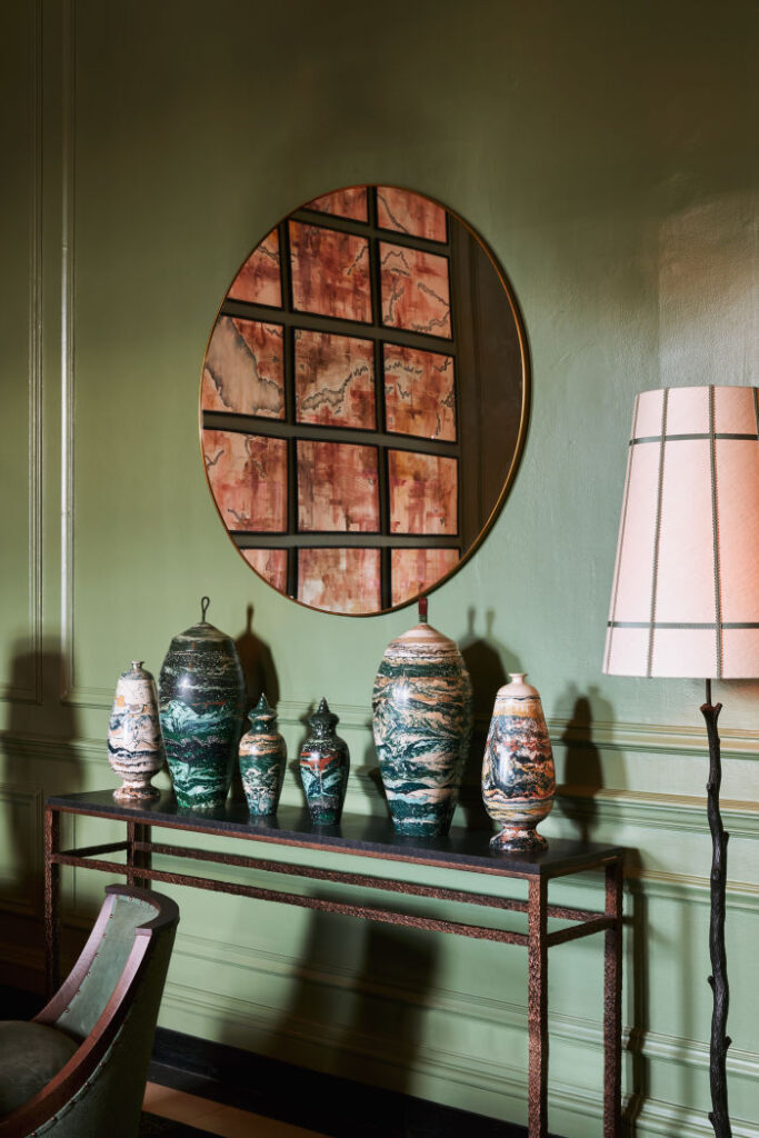 David Collins - Gleneagles - Hammered Console table