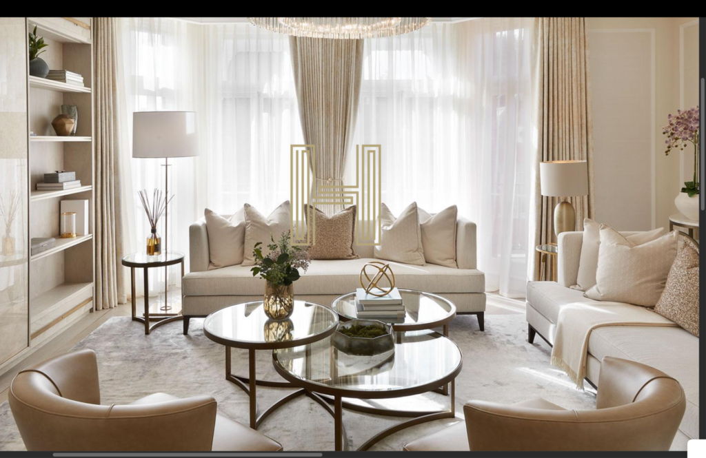 Helen Green Cadogan Bespoke Nest of Coffee Tables