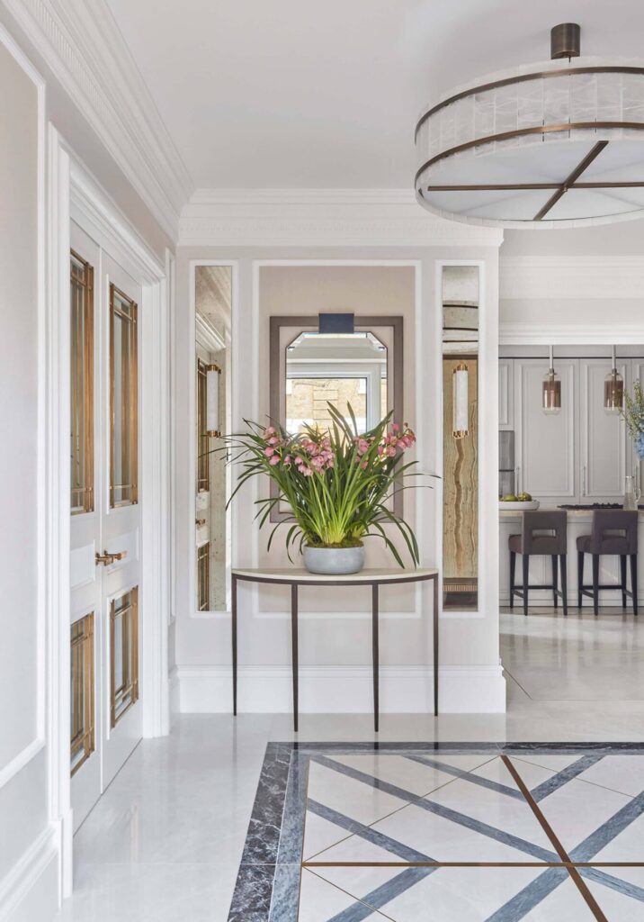 Katharine Pooley Demi Lune Console table