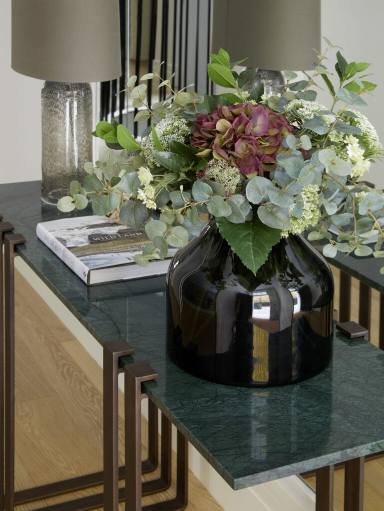 Millier Clasp Console Table